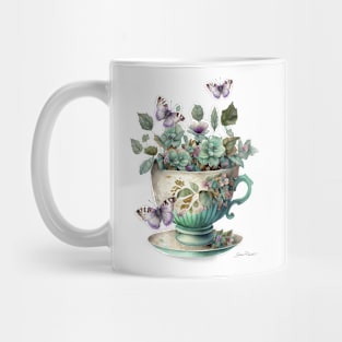 Floral Teacup Collection C Mug